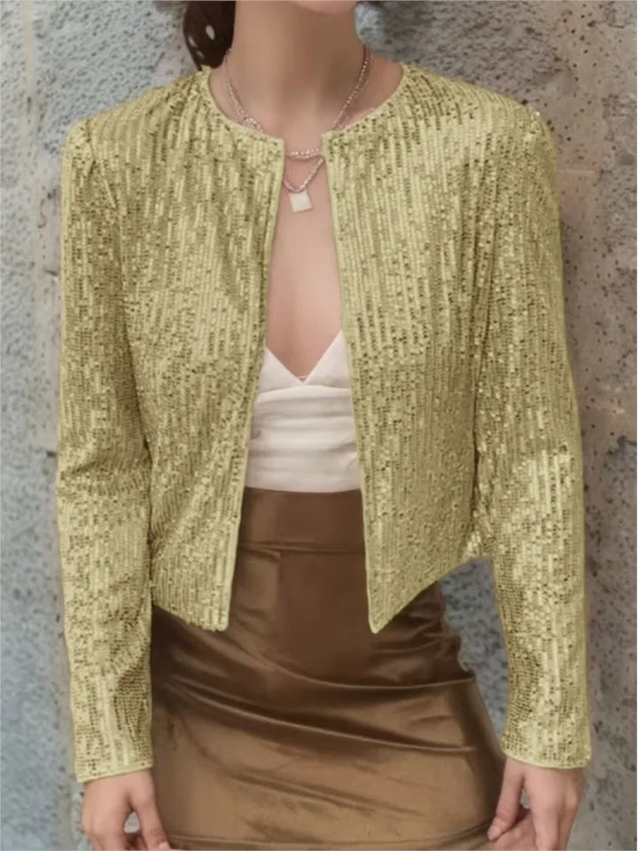 Blair Open Front Sequin Jacket