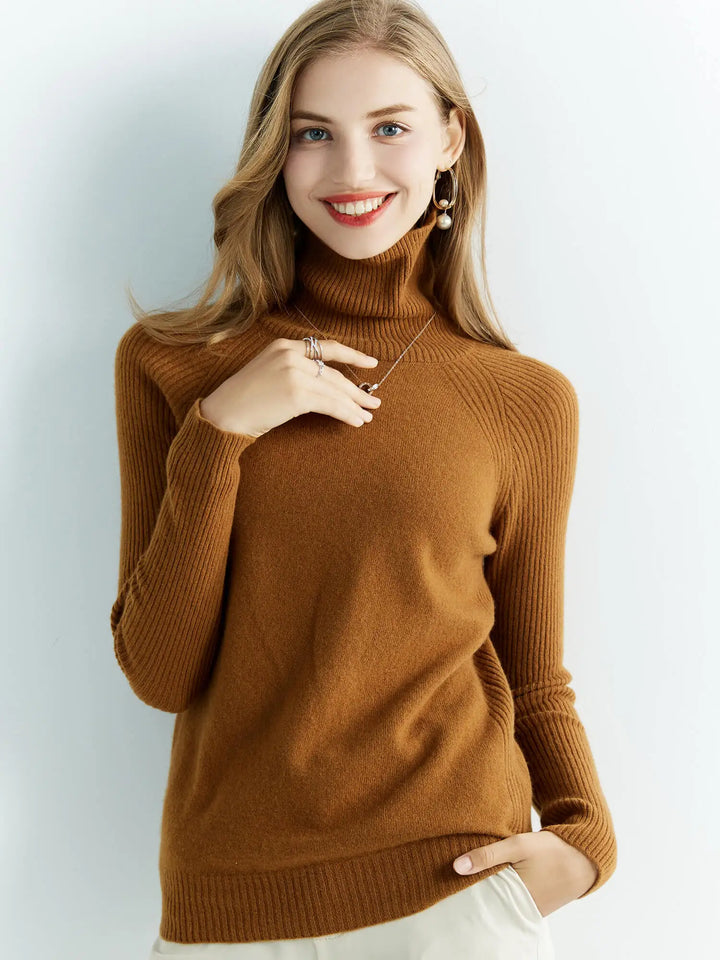 Seraphina Ribbed Turtleneck