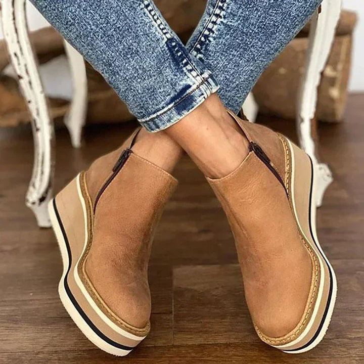 Selena Orthopedic Wedge Boot