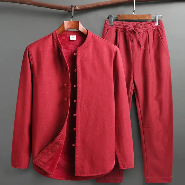 Italian Meadow Velvet Suit