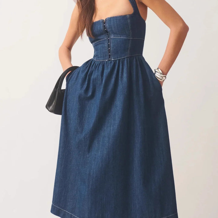 Rome Denim Dress