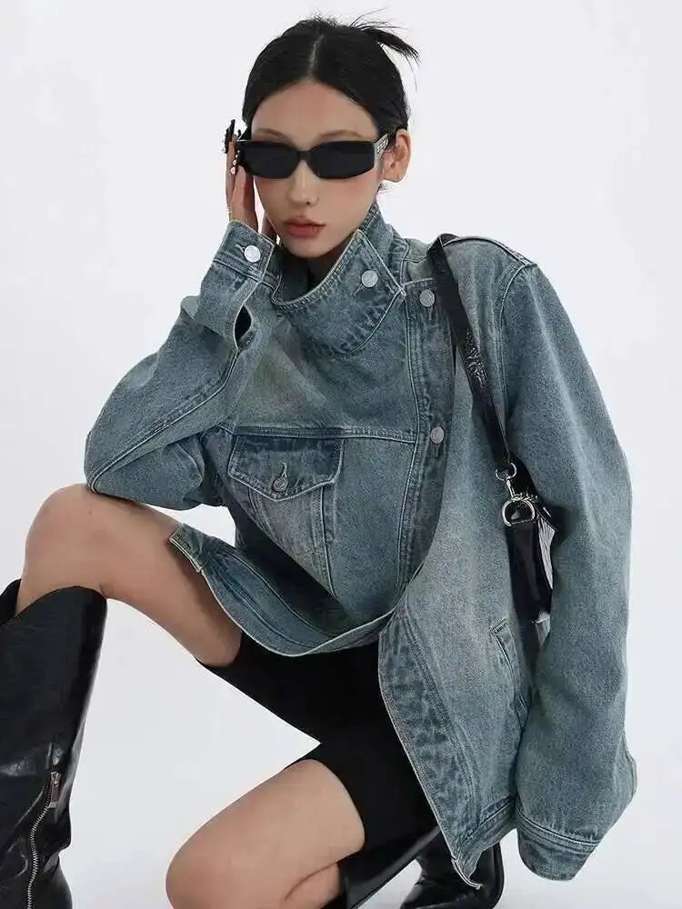 Harper Oversized Denim Jacket