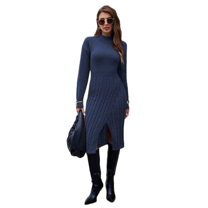 Tamsin Cable Knit Sweater Dress