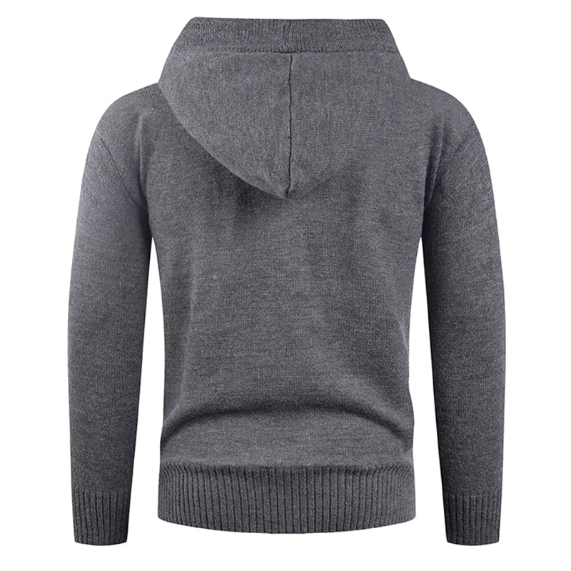 Joshua Knit Hooded Pullover