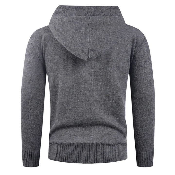 Joshua Knit Hooded Pullover