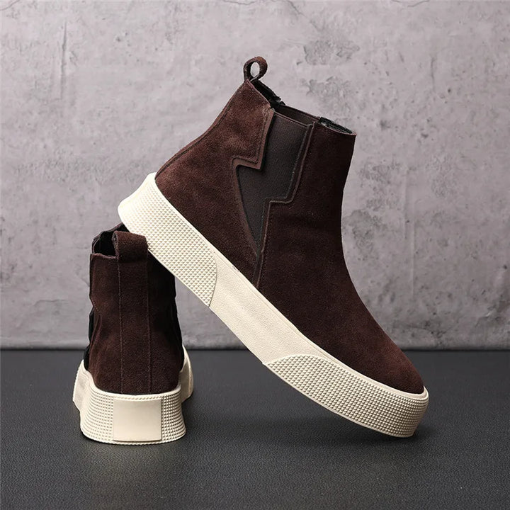 Nirvana Pull On Suede Sneakers