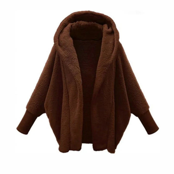 Genevieve Open Front Fleece Coat