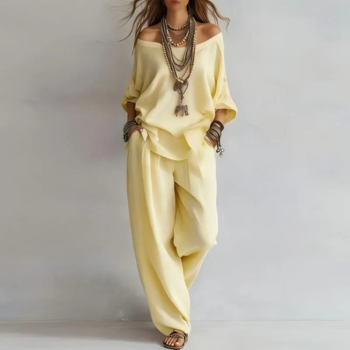 Cordella Off Shoulder Co-ord Set