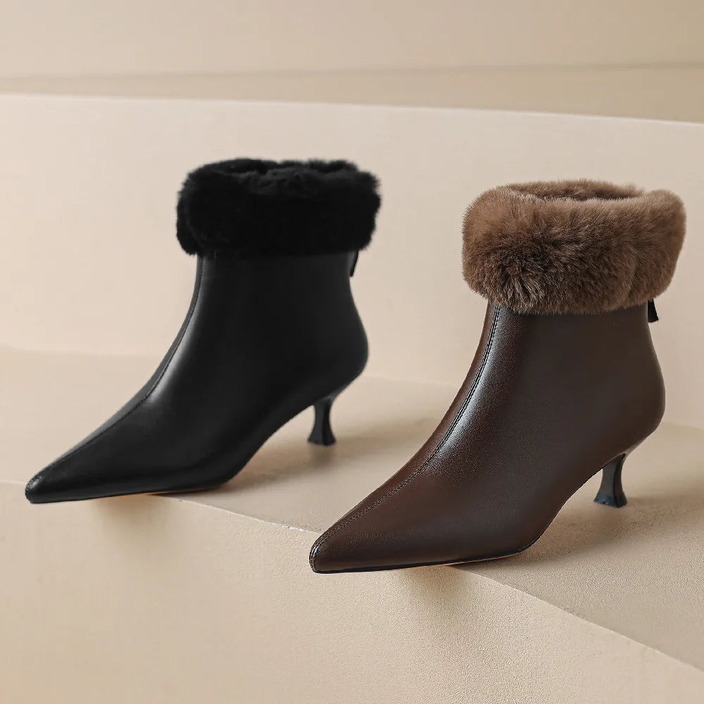 Clarks Leather Ankle Boots