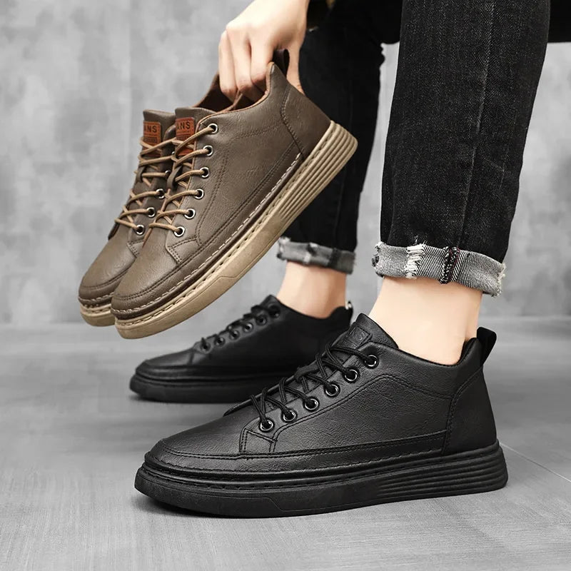 Lureon Leather Sneakers