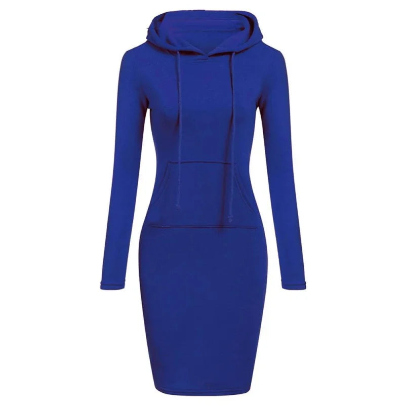 Bellara Drawstring Hood Dress