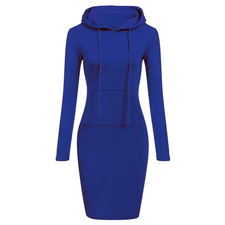 Bellara Drawstring Hood Dress