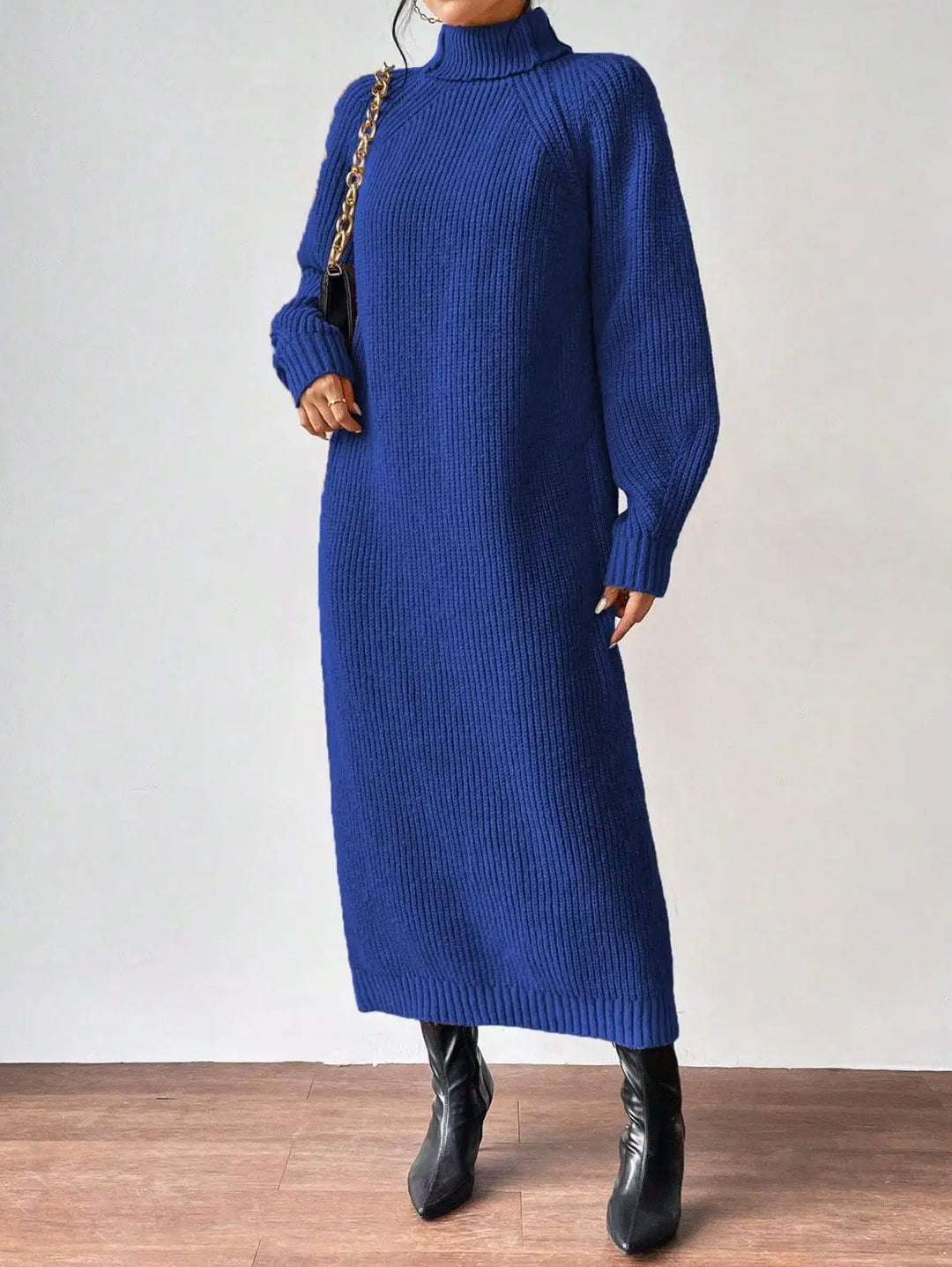 Marchetti Turtleneck Sweater Dress