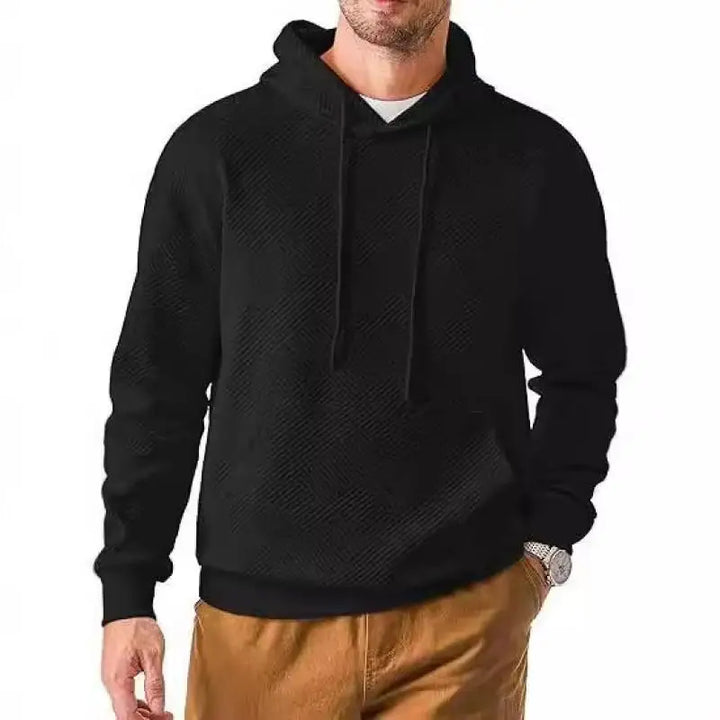 Lennox Textured Knit Hoodie
