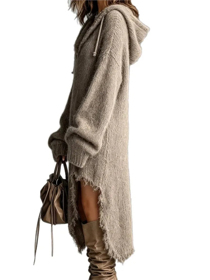 Marina Hooded Sweater Dress