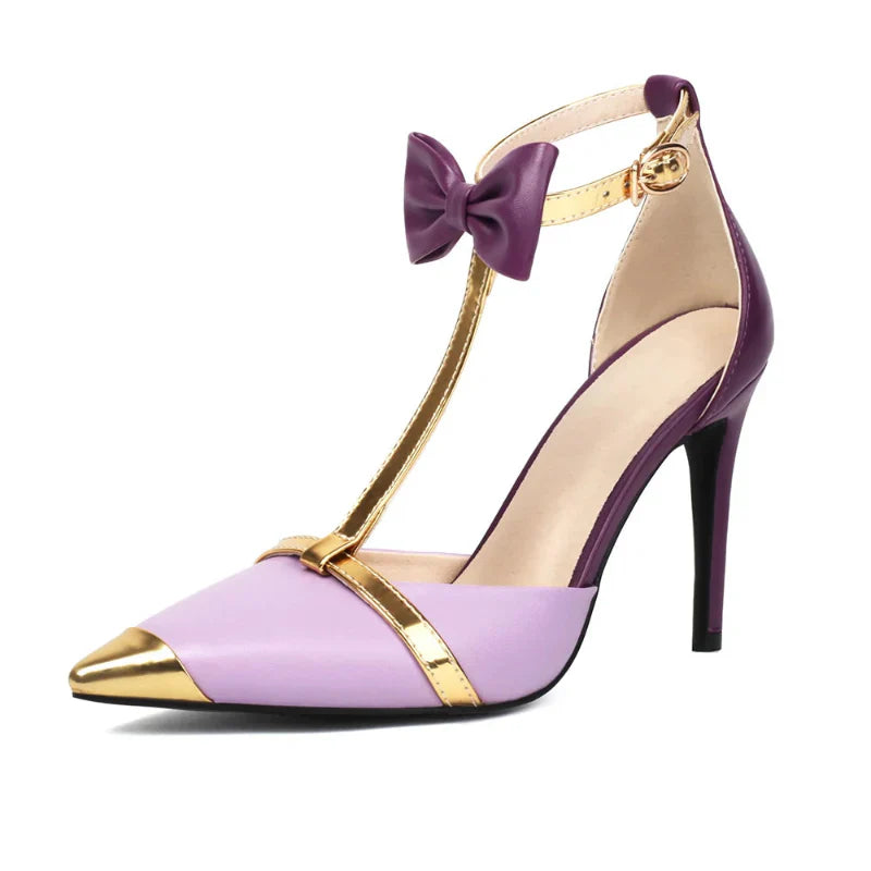 Dolce T-Strap High Heels