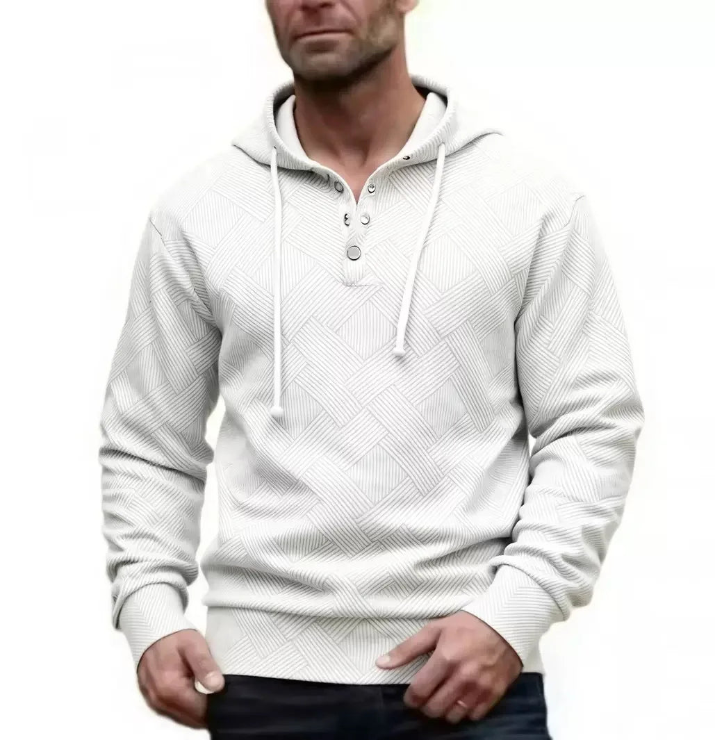 Fitzgerald Snap Placket Hoodie