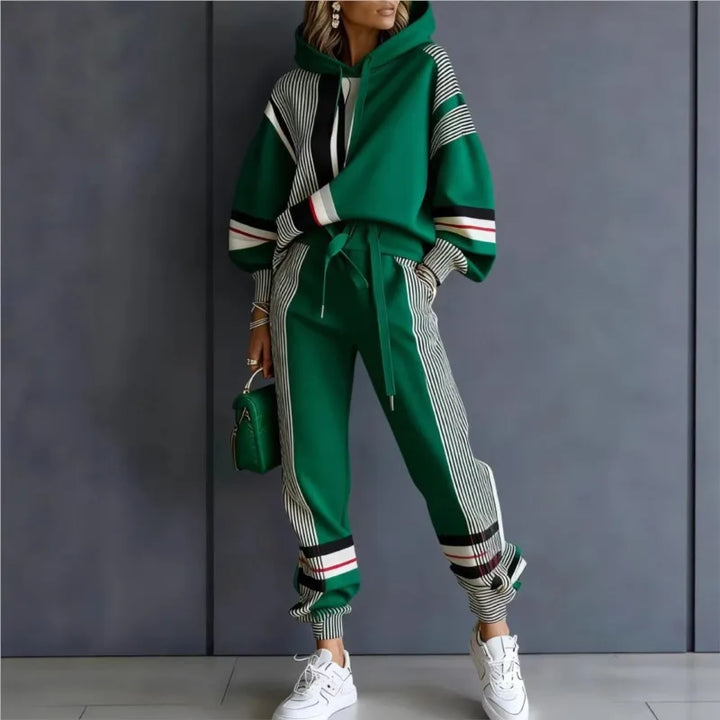 Alessia Drawstring Waist Jogger Set