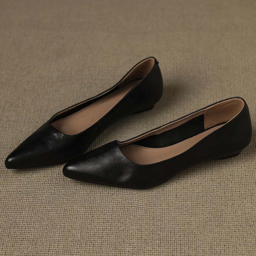 Monica Leather Pumps
