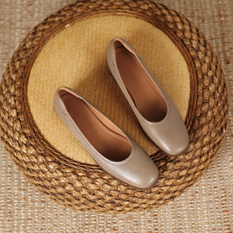 Rosaline Leather Pumps