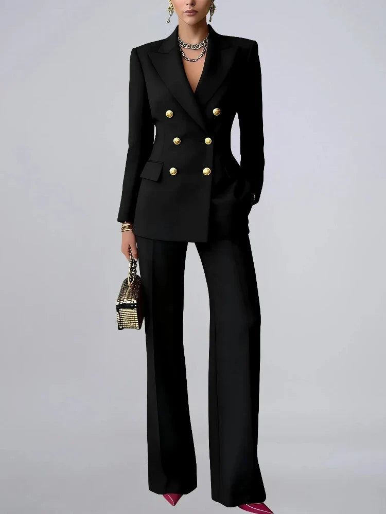 Beatrix Double Breasted Pantsuit