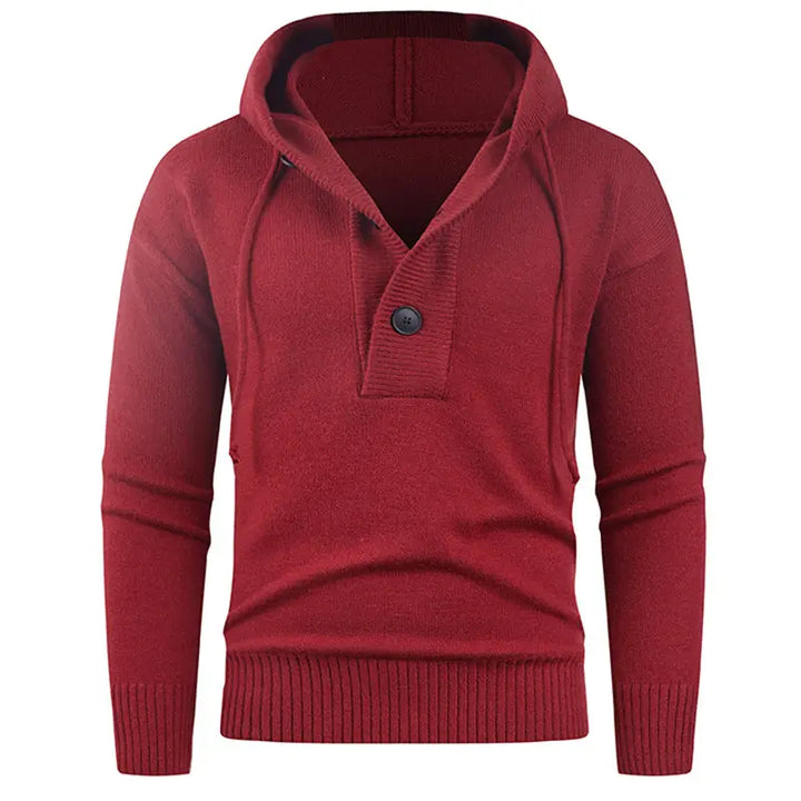 Joshua Knit Hooded Pullover
