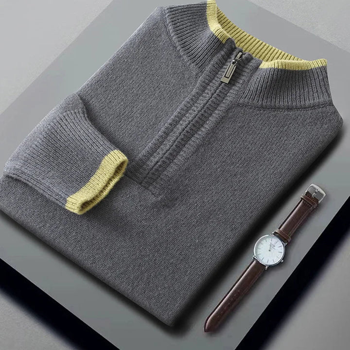 Kingston Cashmere Quarter Zip