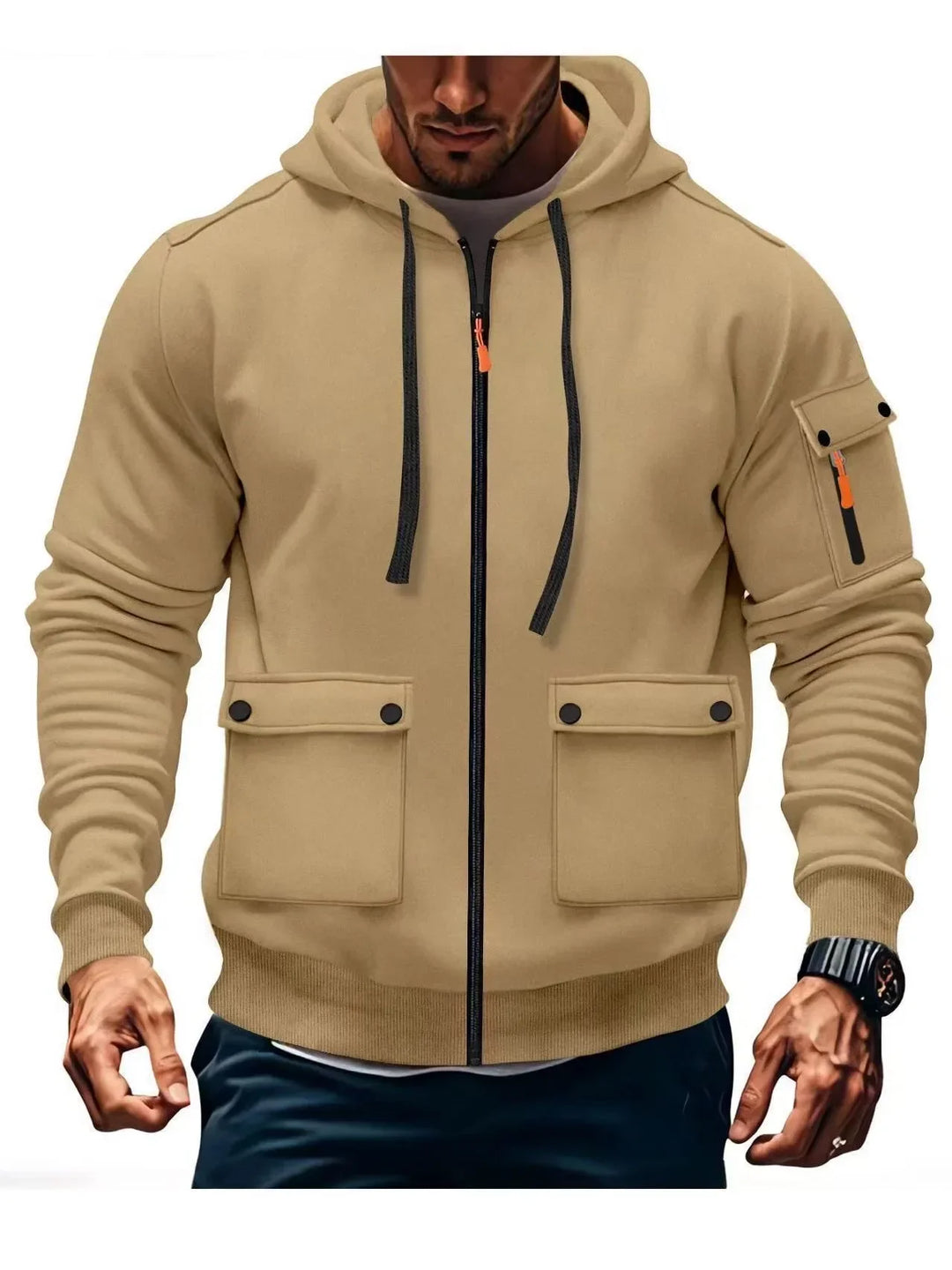 Brennan Cargo Pocket Hoodie
