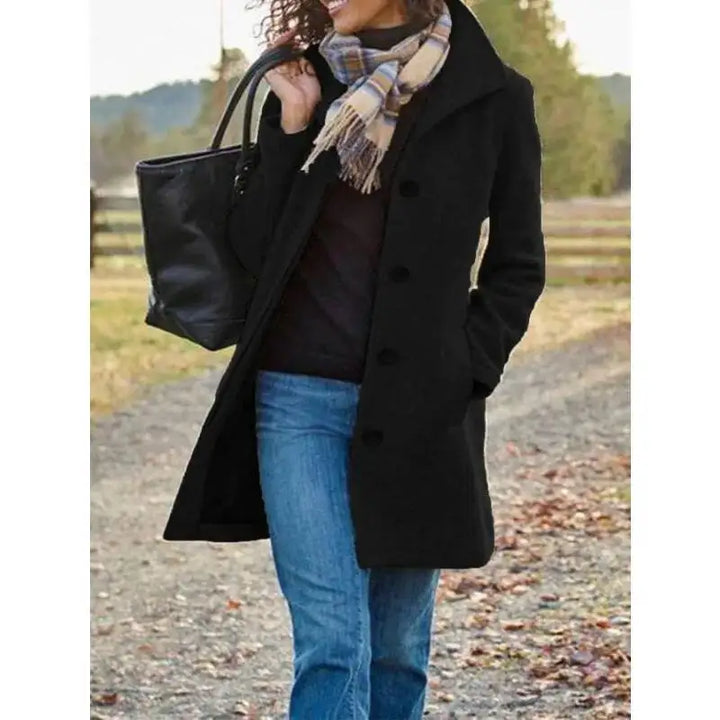 Solveig Single Breasted Coat