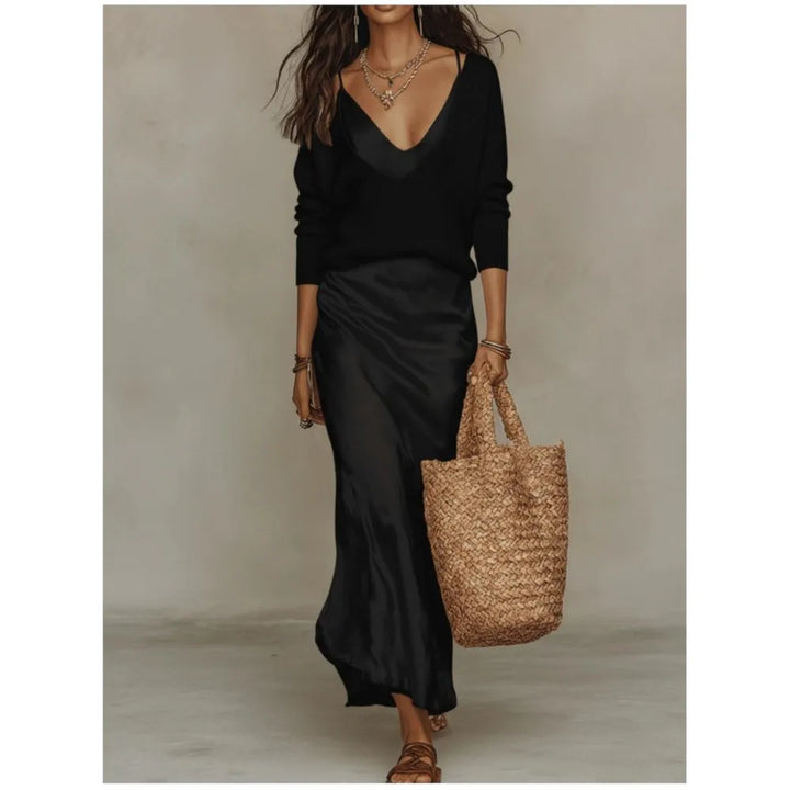 Liliana Silk Skirt Set