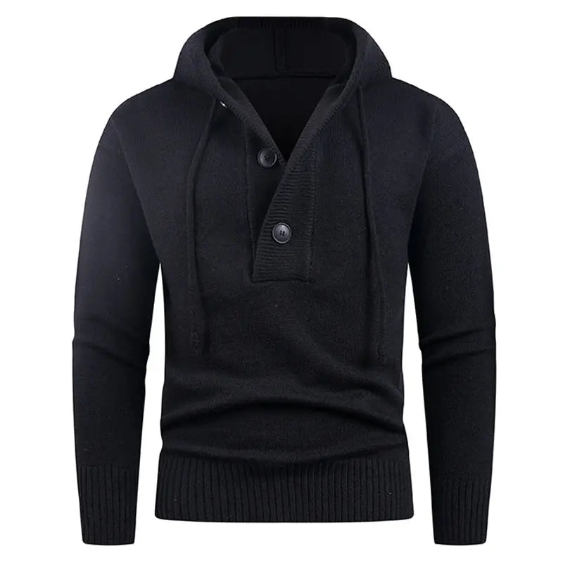 Joshua Knit Hooded Pullover