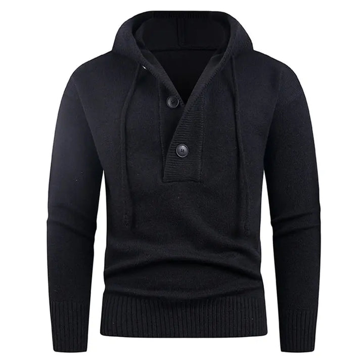 Joshua Knit Hooded Pullover