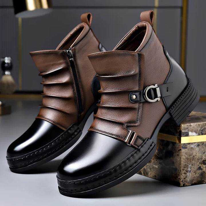 Shelby Leather Ankle Boots