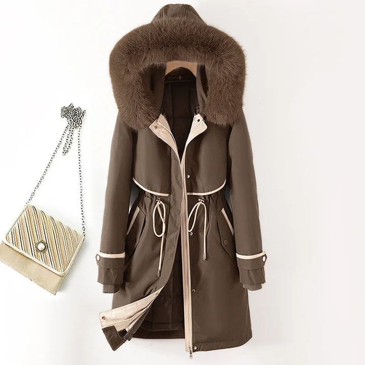Cocoon Long Fur Parka