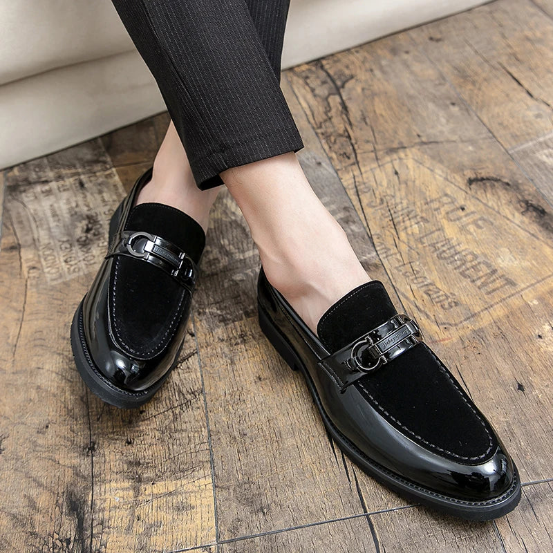 Davidson Metal Accent Casual Loafers
