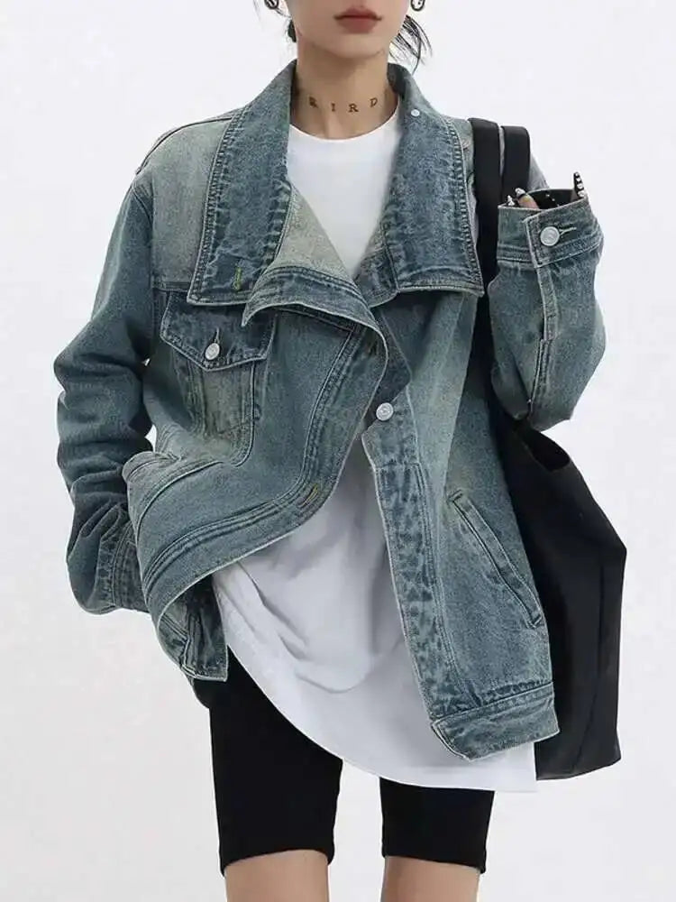 Harper Oversized Denim Jacket