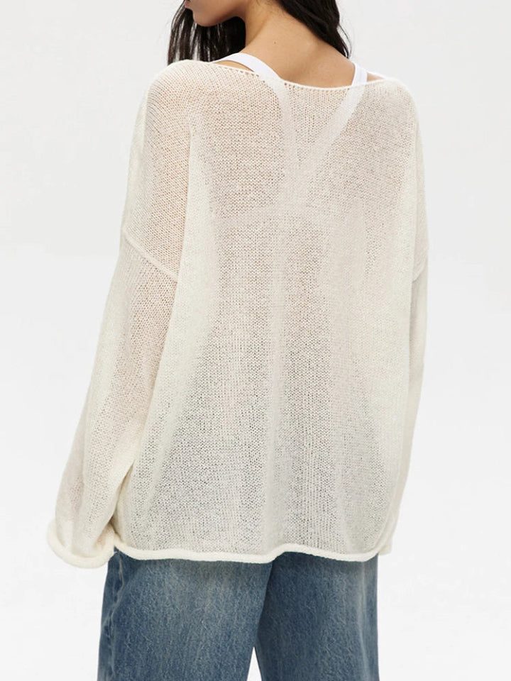 Intarsia Hollow Woolly