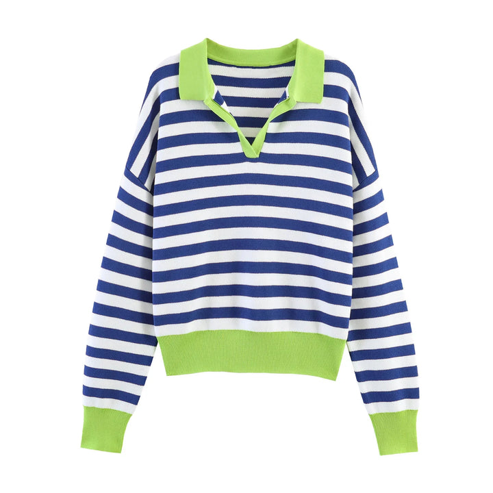 Isolde Johnny Collar Polo Sweater