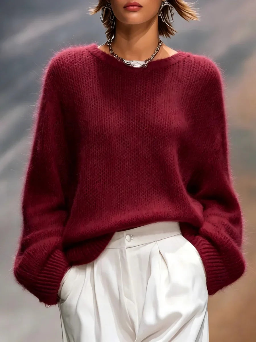 Noelle Brushed Knit Sweater