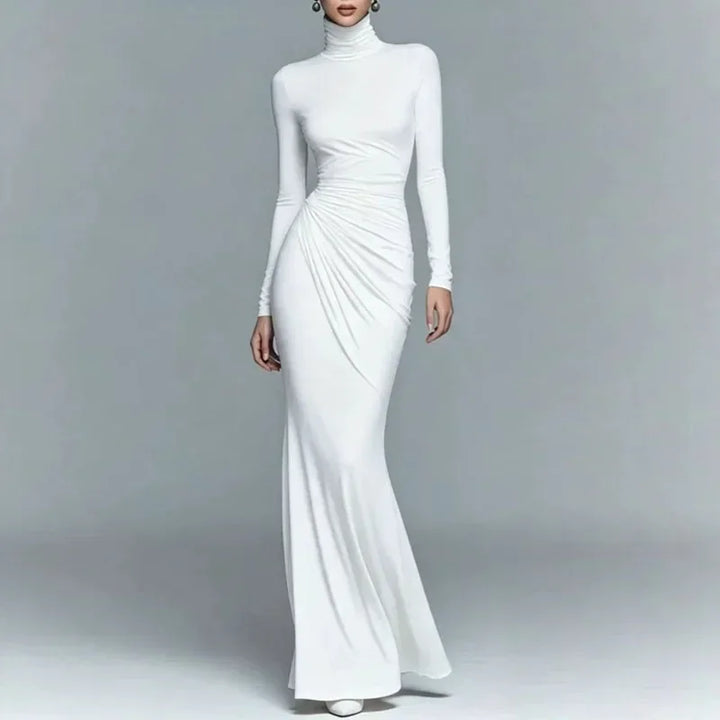Marchetti Turtleneck Maxi Dress