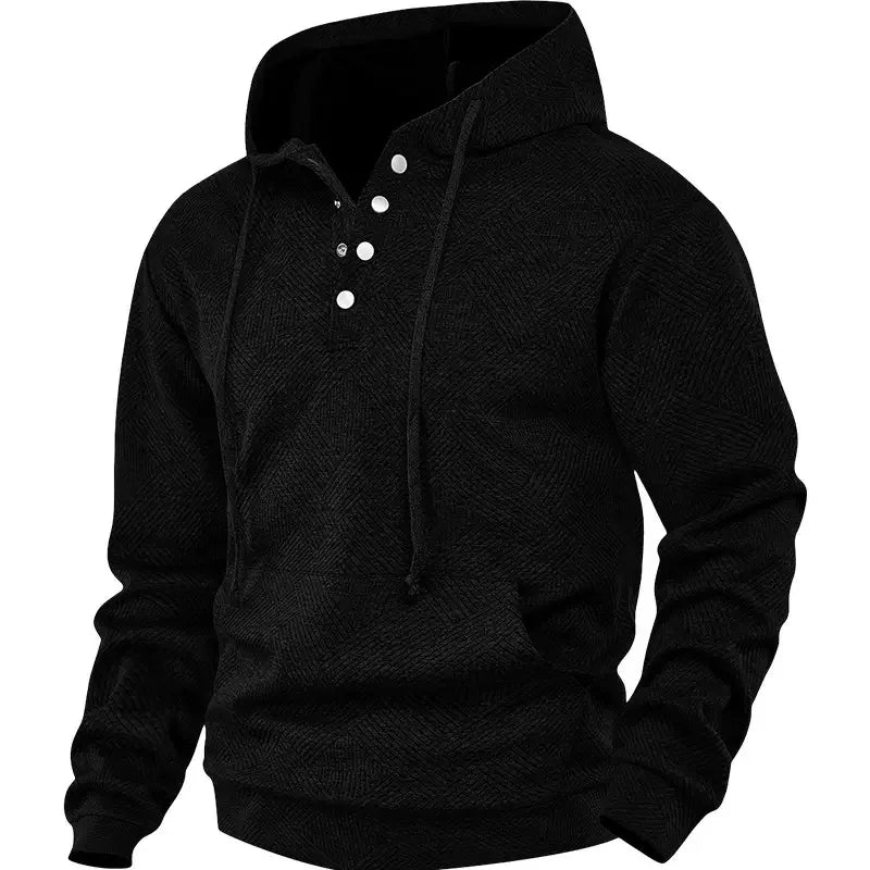 Fitzgerald Snap Placket Hoodie