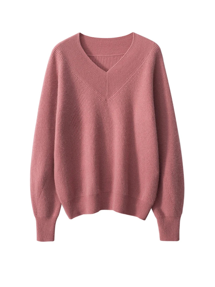 Josefine V -Neck Cashmere Pullover