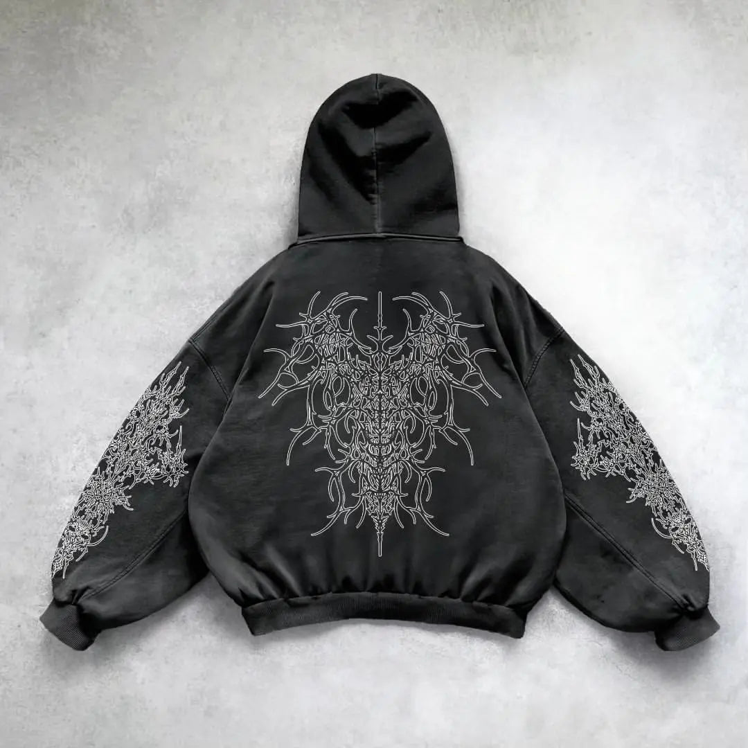 Emrys Graphic Print Hoodie