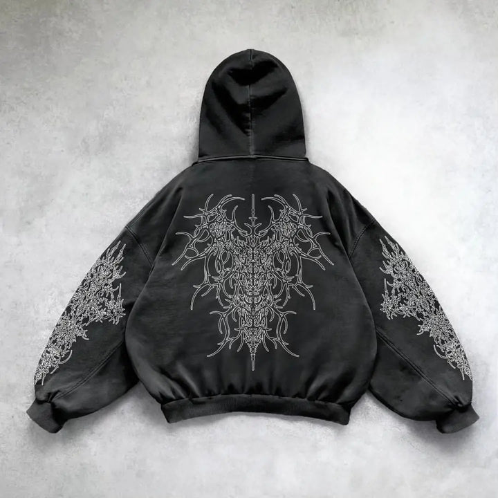 Emrys Graphic Print Hoodie