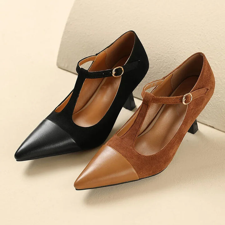 Spello Whisper Leather Pumps