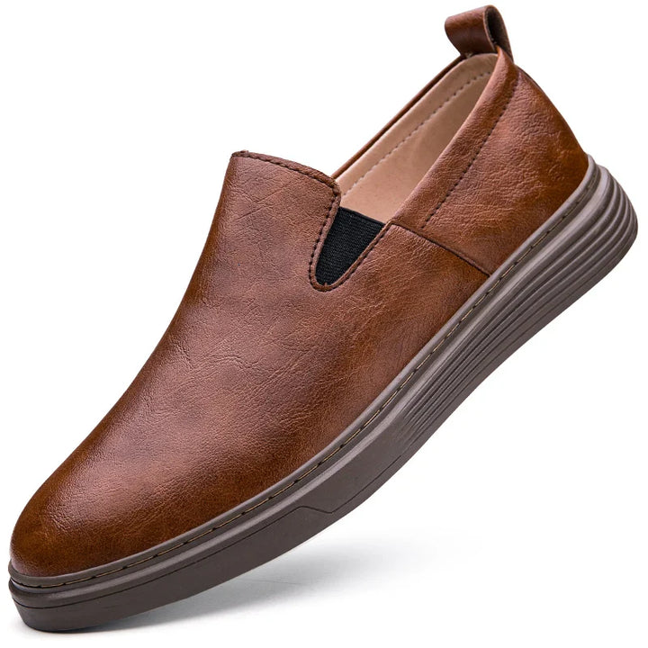 Alfred Leather Slip On Shoes