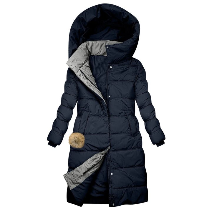 Piscilla Long Quilted Hooded Coat