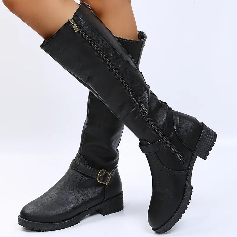 Everly Side Zip Riding Boots