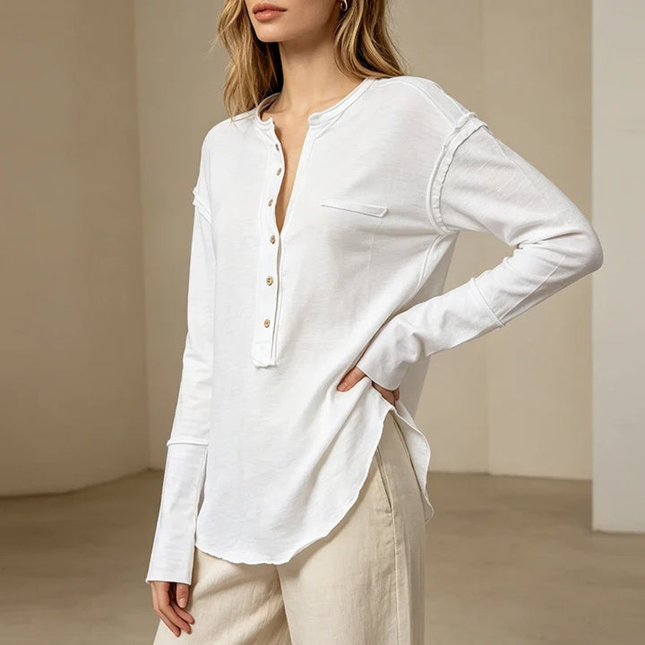 Ardena Loose Collared Blouse
