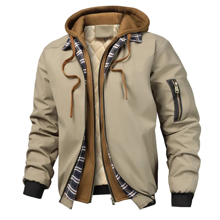 Garrity Hooded Bomber Jacket